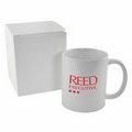 11 Oz. White Mug in White Gift Box